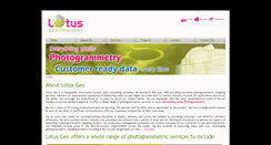 Desktop Screenshot of lotusgeo.in